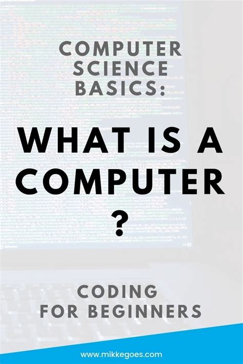 We conclude with a brief discussion of the java programming language, which we will use throughout the rest of the course. Computer Science 101: What Is a Computer? - Mikke Goes ...