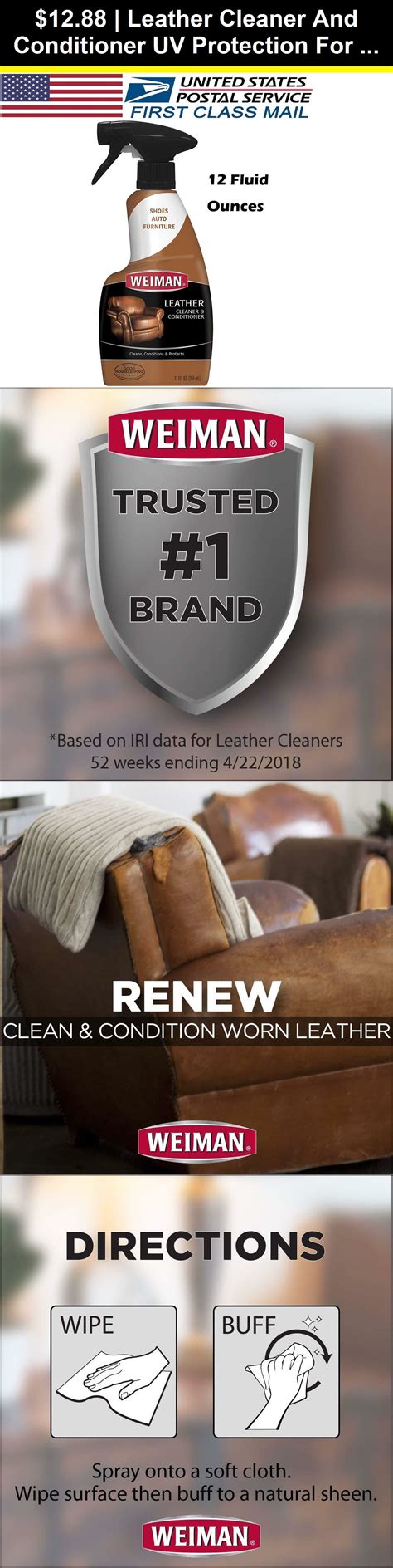 Choosing the right leather cleaner to make your car's leather seats and trim look their best can be a challenge since there are so many products available. Leathercrafts 28131: Leather Cleaner And Conditioner Uv ...