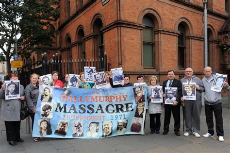 The killings happened over three days immediately following the introduction of internment. Body of Ballymurphy Massacre victim Joseph Murphy cannot ...