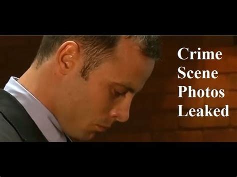 He captured the scenes in every stage of an investigation. Oscar Pistorius crime scene photos leaked in murder of ...