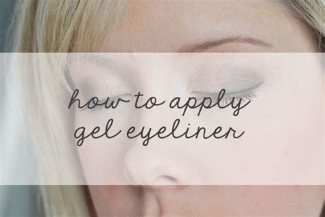 The gel eyeliner in fact are sold without brush in a glass jar, a brush for the application you will need to purchase separately choosing the one best suited to the type of line you want to achieve. The Small Things Blog: eyeliners explained and how to ...