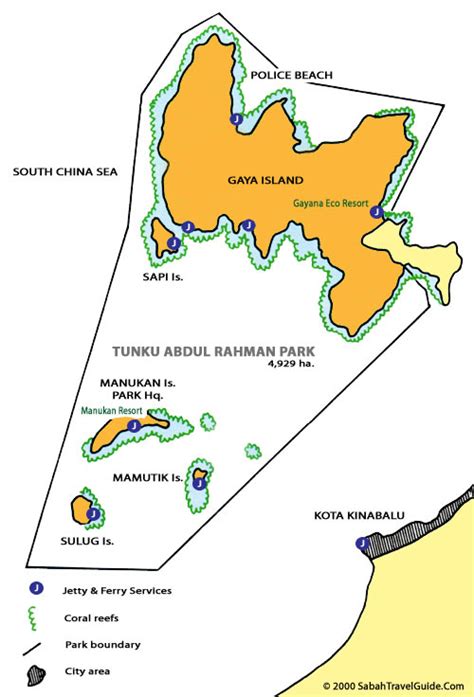 Gaya, manukan, sapi, sulug and mamutik. TUNKU ABDUL RAHMAN PARK ISLANDS - Sabah Travel Guide ...