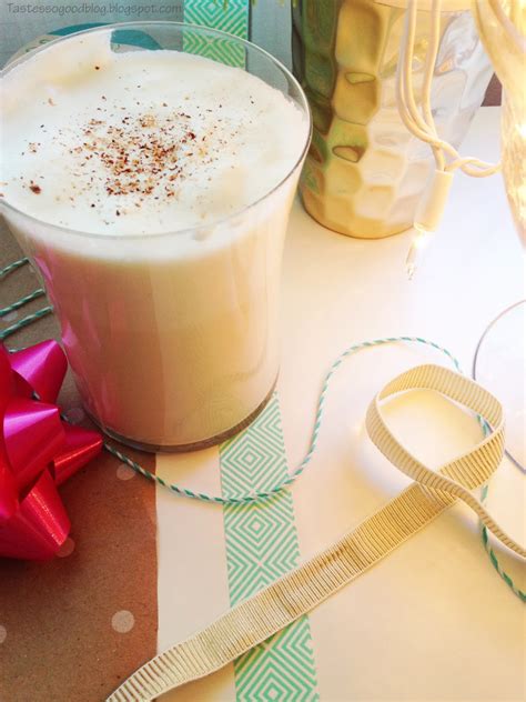 Ladle the egg nog into glass tumblers and serve. TASTES SO GOOD: Homemade Eggnog