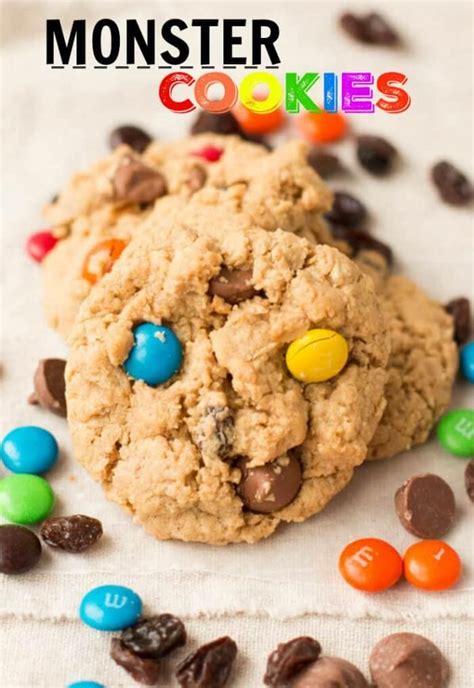 Go to www.foodnetwork.com & type monster cookies in the search box & the recipe will come up. Paula Deen Monster Cookie Recipe - Monster Cookies Laura S ...