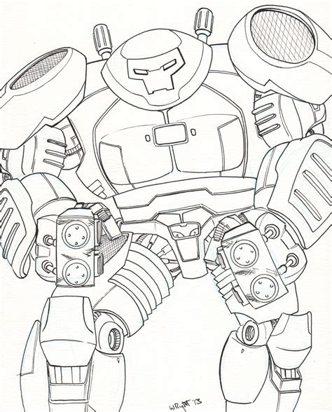 A huge collection of avengers coloring pages for children and adults. Iron Mayden: Hulkbuster!