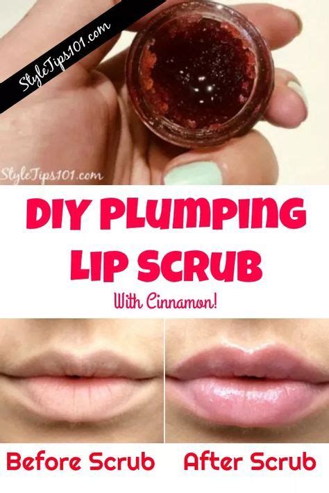 For sale on ebay & etsy and liptifultools.com most orders ship within a week! DIY Plumping Lip Scrub With Cinnamon | Diy lip plumper