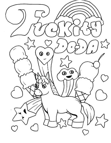 Quote curse words coloring page. Swear Word Adult Coloring Pages at GetDrawings | Free download