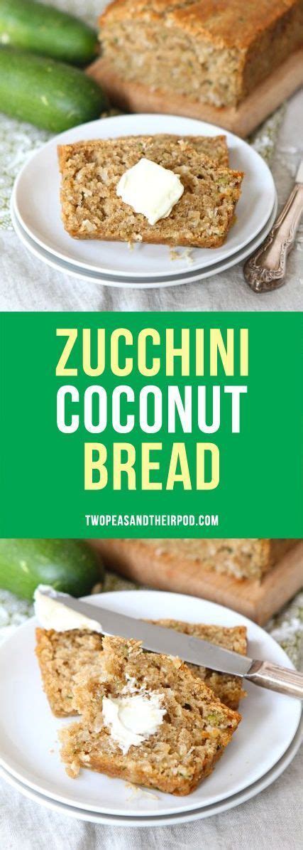 Be careful not to overmix! Zucchini Coconut Bread made with coconut oil is the BEST ...