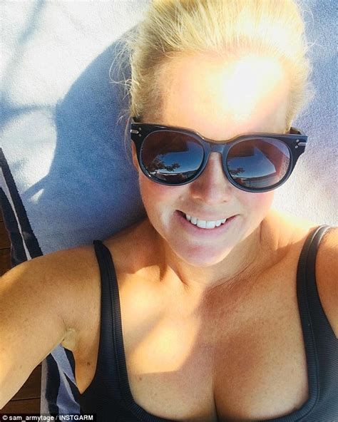 Samantha armytage and sunrise crew jet in to waikiki as they prepare to broadcast the show for an entire week overseas. Samantha Armytage looks glowing in a rare bikini selfie ...