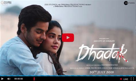 Watch hd movies online for free and download the latest movies. HD Dhadak (2018) 850MB Hindi Movie Download Direct Link ...