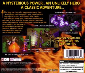 It was published by capcom, and infograms, and developed by capcom. PS1 - Breath of Fire III Custom Game Case | Retro Game Cases