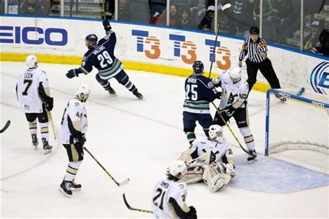 Stream every game on flosports! ECHL hockey: Everblades even up series with Nailers with ...