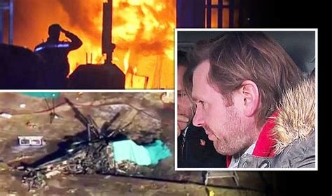 A helicopter carrying the owner of leicester city fc crashed in flames near the club's ground, killing five people. Leicester helicopter crash: Pilot guided aircraft away ...