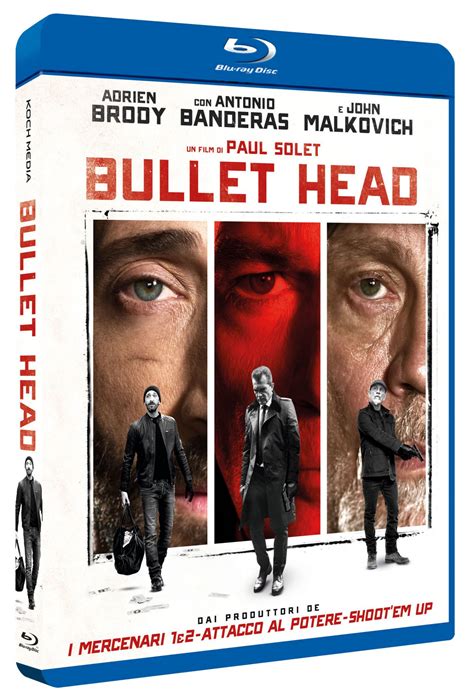Bullethead definition, a head considered similar in shape to a bullet, as that of a person with a high, domelike forehead and cranium and short hair. Bullet Head - Koch Films Italia