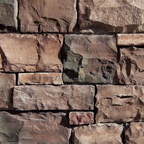 Manufactured stone, brick & tile 50 years of stone making excellence Coronado Stone Products Ashlar and Rubble Coastal Brown ...