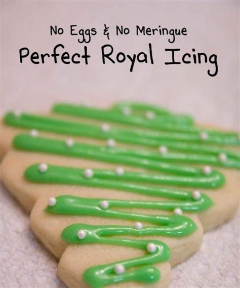 Alternatively, use a royal icing recipe with meringue powder, a product with desiccated and pasteurized egg whites. Royal Icing without Egg Whites or Meringue Powder Tips from a Typical Mom F… | Royal icing ...