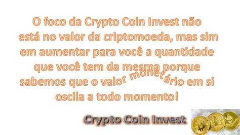 Crypto Coin Invest Apresentação - YouTube