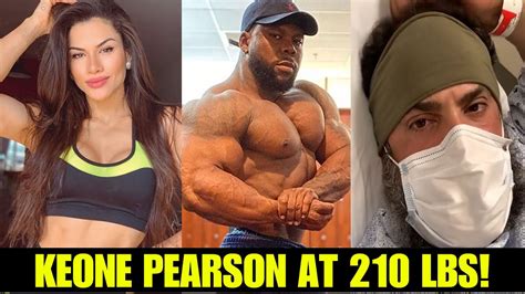 Ever wonder what ifbb pro keone pearson is like at home? KEONE PEARSON BEEFS UP TO 210! - YouTube