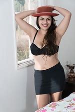 Layla bathroom striptease and masturbates on the couch. WeAreHairy Ananda Ray: Ananda Ray masturbates on her brown ...