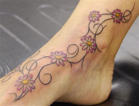 They are fun, flirty, and really pretty. Daisy Chain Tattoo | Tattoos for women flowers, Vine ...