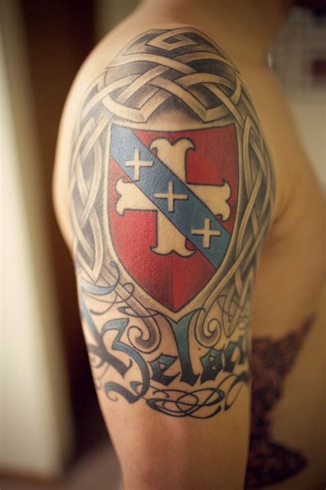 By vicky mardian on sep 05, 2018. My brother's tattoo. Our family crest and I picked out the ...