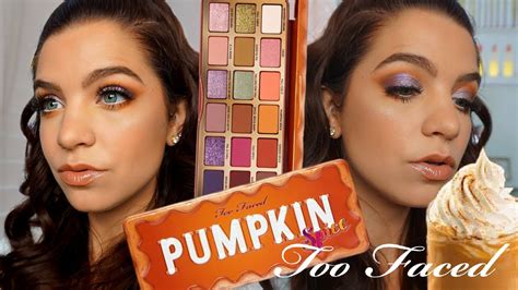 Free shipping and samples available. NEW Too Faced Pumpkin Spice Palette Review 🥧 - YouTube