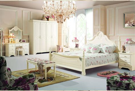 What do girls want for their rooms if not the princess bedroom furniture? B & W Solid Wood Furniture - La Lune Princess Bedroom ...