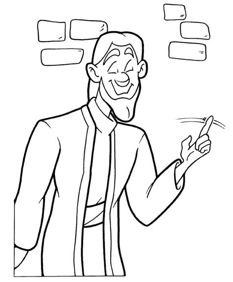 Collection of doubting thomas coloring pages (48) light bulb coloring page spongebob easter coloring pages Doubting Thomas Coloring Page | Jesus coloring pages ...
