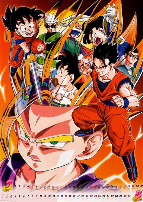 Dragon ball gt (ドラゴンボールgtジーティー, doragon bōru jī tī, gt standing for grand tour, commonly abbreviated as dbgt) is one of two sequels to dragon ball z, whose material is produced only by toei animation, and is not adapted from a preexisting manga series. Dragon Ball Sagas Latino: Dragon Ball Z Calendario 2009