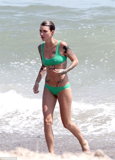 London brings an intimate look into her life and gives her fans rare and exclusive footage of her getting down and dirty the way she likes it and by her rules. Bikini-clad Ruby Rose gets wet and wild on Malibu beach ...