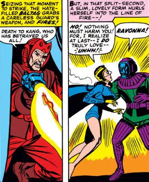 Using his keen intellect, he created an army of barbarians, which he used to conqueror the dying world. KANG: Page 5 of 11 | Mighty Avengers