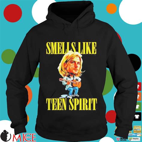 Smells like teen spirit (original). Kurt Cobain smells like teen spirit shirt - Miceshirt