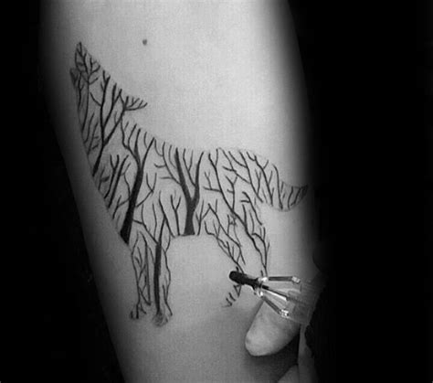 Wolf tattoos have a unique place in body art because the wolf itself means many things to a disparate number of people. 60 Sick Wolf Tattoo Designs für Männer - Manly Ink Ideen ...