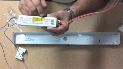 This is a hps ballast by the way. how to replace a fluorescent lamp ballast - YouTube