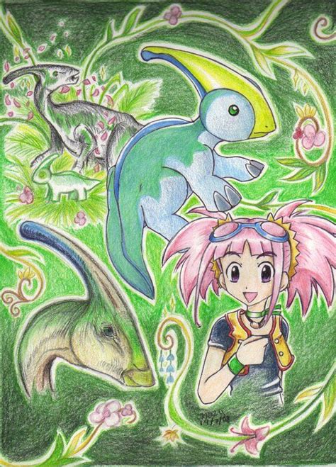 The anime features the adventures of max, rex and zoe, a trio of dinosaur chomp is affiliated with lightning, but paris is earth/grass and ace is wind. Pin on Frags