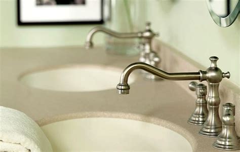 Caprie faucets celebrate a contemporary and completely functional design. double sinks with old Double sinks with old fashioned ...