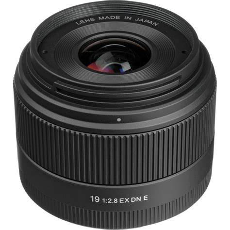 Here's a lens that could be good value for money: Sigma 19mm F2.8 EX DN E-mount lens info
