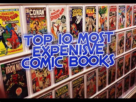 It's long been the most expensive comic book published in the 1980s. Top 10 Most Expensive Comic Books Ever! - YouTube