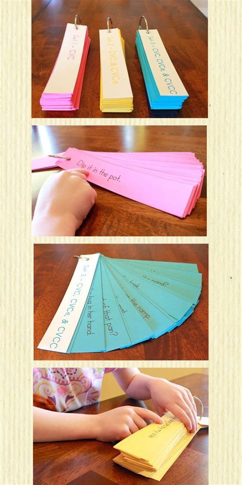 Cvc picture beginning sounds clip cards. Reading fluency sentence strips. Simple sentences with beginning sight words and CVC, CVCe ...