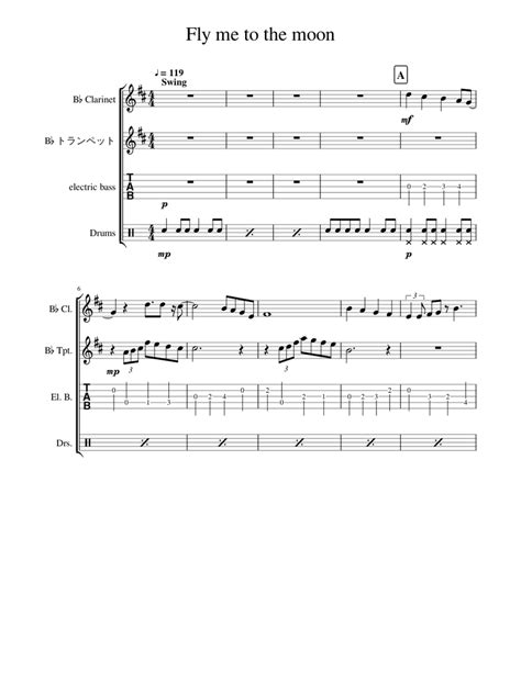 Get access to fly me to the moon (easy level) and thousands of sheet music titles free of charge for 14 days! Fly me to the moon Sheet music for Clarinet, Trumpet, Bass ...