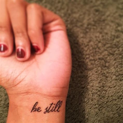 Wrist tattoo meanings, designs and ideas with great images for 2021. Ruth B Writing Wrist Tattoo | Steal Her Style