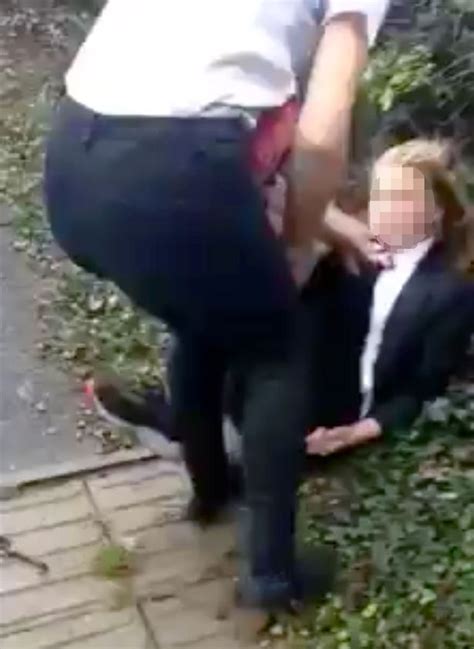 Man tied up and tickled on the feet. Girl aged 13 beaten up by a vile bully who pretended to be ...