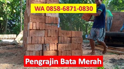 Menurut sni, size atau ukuran batu bata yang standar adalah 22 cm x 11 cm x 5 cm. PRODUSEN | WA 0858-6871-0830 | Pengrajin Batu Bata AT ...