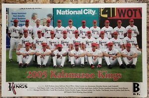 Class a (short season) purple: 2005 Kalamazoo (Michigan) Kings Team Photo ~ Defunct Minor ...