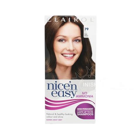 Each application of the reusable formula conceals grays for 10+ washes. Clairol Nice N Easy Semi Permanent Hair Dye | Inish ...