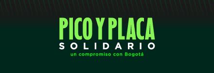 Últimas noticias económicas sobre pico y placa: Novedades del pico y placa solidario para el 2021 | Bogota ...