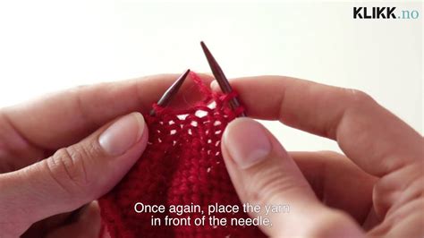 Knitting stitches are really just a series of loops joined together using knitting needles if you take it back to the basics. Strikkekurs: Vrange Masker / Knitting Tutorial: How to Do ...