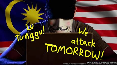 Unanimous means everyone sharing the same opinions or views. Anonymous M'sia attacking gomen in a few hours? Real or not?