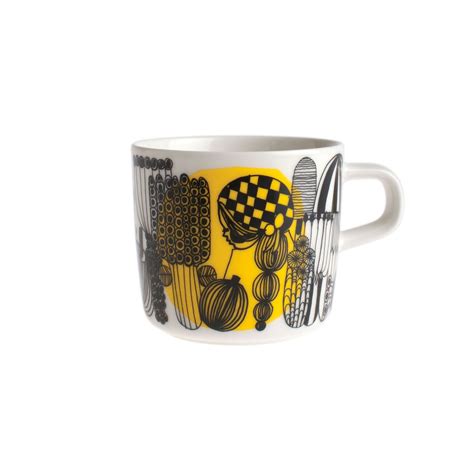 Siirtolapuutarha coffee cup - yellow | Yellow coffee cups, Yellow coffee, Coffee cups