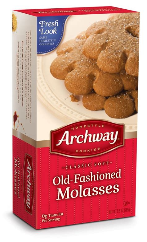 Soft molasses cookies with a touch of cinnamon, drizzled with a creamy icing; Archway Molasses Cookies